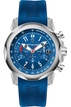 Attache watch MARINE Chronograph SBlue 1