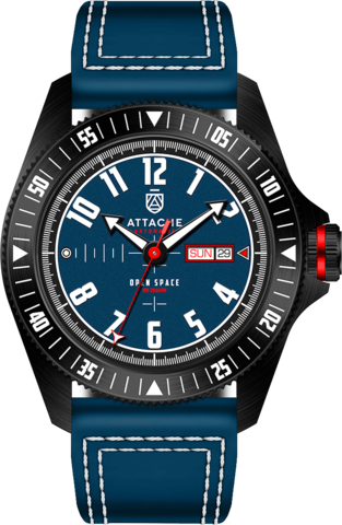 Attache watch Open Space BBlue
