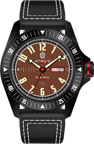Attache watch Open Space BBrown