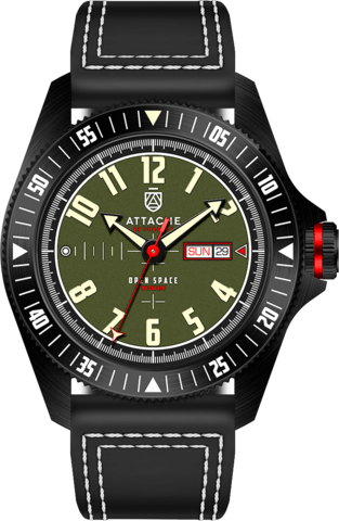 Attache watch Open Space BGreen