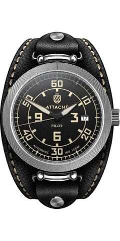 Attache watch Pilot Steel-BY