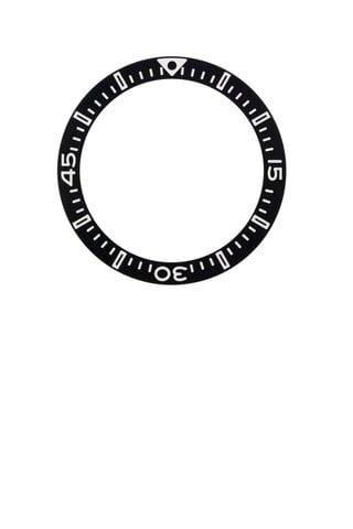Bezel Insert Alum Black 15/30/45 for Sevmorput watch