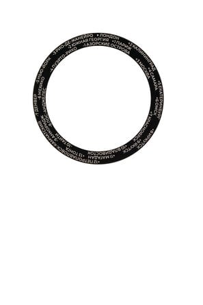 Bezel Insert Alum Black Cities for Sevmorput watch