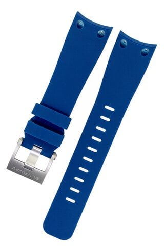 Blue silicon strap for RR