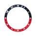  Vostok Amphibia 24H Black Red Universal Bezel