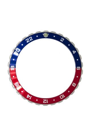 Vostok Amphibia 24H Blue Red Universal Bezel