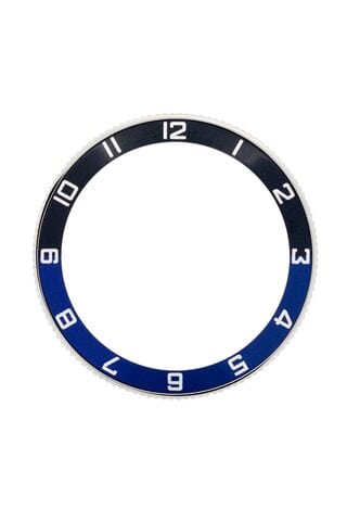 Bezel 12 hours black-blue universal