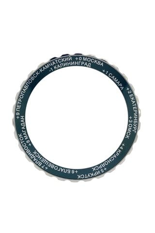 Cities teal color universal bezel