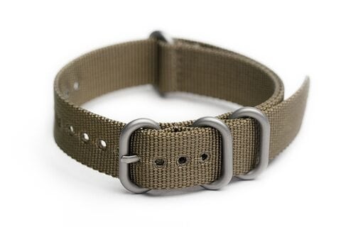 AMPHIBIAN NATO/ZULU STRAP 18mm Military green