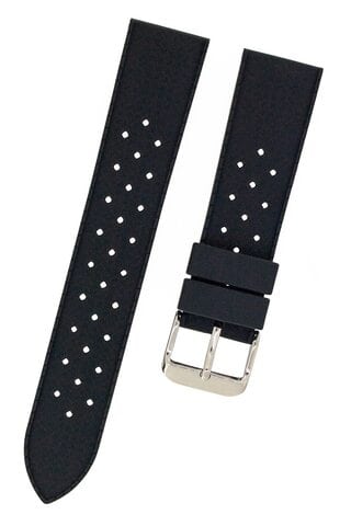 Silicon Strap Anti Dust 20mm Black tropic