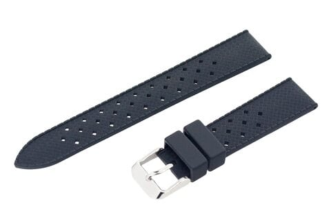 Silicon Strap Anti Dust 18mm Black tropic