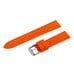 Vostok Watch Silicon Strap Anti Dust 18mm Orange