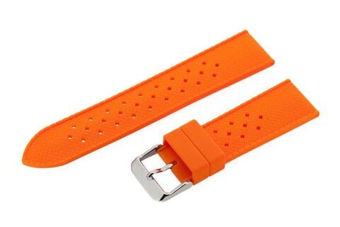 Silicon Strap Anti Dust 24mm Orange