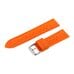 Vostok(Wostok) Uhr Silikonarmband mit Anti-Staub-22mm Orange