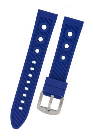 Silicon Strap Anti Dust 20mm Blue