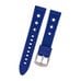 Vostok(Wostok) Uhr Silikonarmband mit Anti-Staub-20mm Blau
