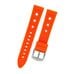 Vostok Watch Silicon Strap Anti Dust 20mm orange